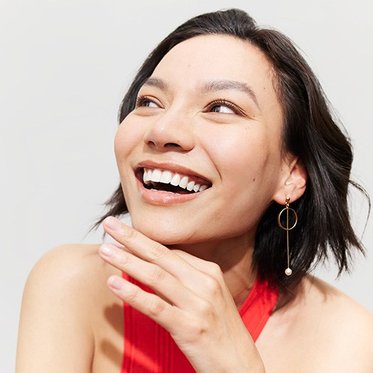 smiling lady