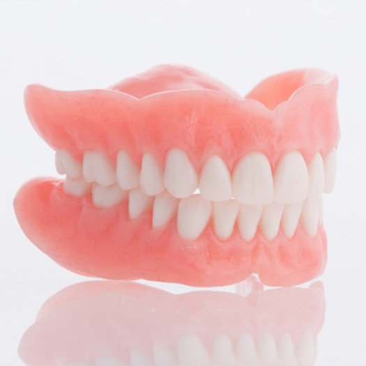 Full set of dentures