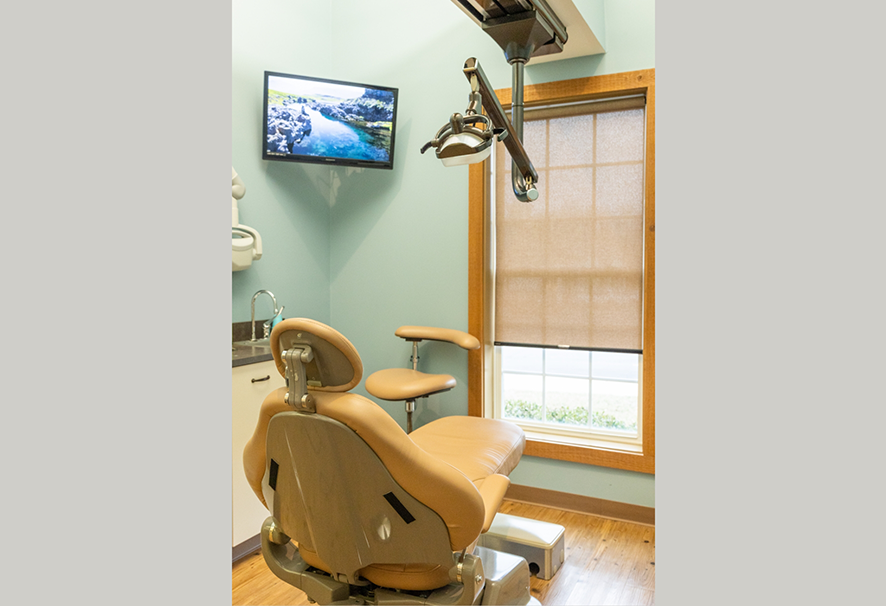 Dental exam room